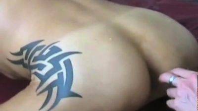 Pierced German gay jizzed and barebacked - drtuber.com - Germany